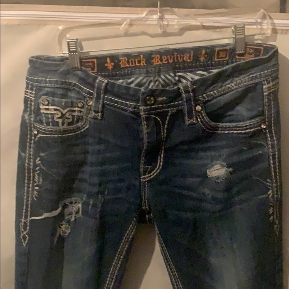 Rock revival jeans